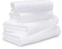 M&ouml;ve Handtuch Set "New Classic" 4 Stk. Walkfrottier 2x Hand- und 2x...