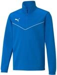 PUMA Langarmshirt "TEAMRISE 14 ZIP TOP JR" normale Schnittform, Langarm, mit