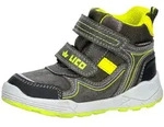 Outdoorschuh LICO "Freizeitstiefel Tarik V", Kinder, Gr. 35, gr&uuml;n, Veloursleder,