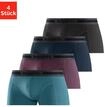 Bench. Hipster Packung, 4 Stk. knapp sitzende Boxershorts aus Baumwollmischung