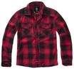 Kurzarmshirt BRANDIT "Brandit Unisex Checkshirt Kids", M&auml;dchen, Gr. 122/128, rot
