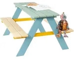 Garten-Kindersitzgruppe PINOLINO "Nicki", bunt, Sitzm&ouml;bel-Sets, Kinder, B/H/T: 90cm