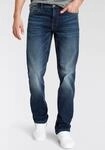 AJC Straight-Jeans gerade geschnitten, Used-Look-Waschung, niedrige Leibh&ouml;he