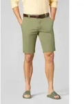 Chinos MEYER "PALMA", Herren, Gr. 54, Normalgr&ouml;&szlig;en, gr&uuml;n (dunkelgr&uuml;n), 97%