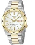 Automatikuhr SEIKO "Seiko 5", gold (silberfarben, goldfarben), Armbanduhren, Damen,