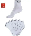 Sportsocken BENCH., Damen, Gr. 43-46, wei&szlig; (6x wei&szlig;), Baumwollmischung,...