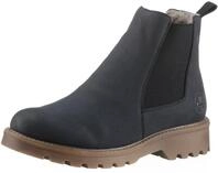 Rieker Chelseaboots Schlupfboots, Stiefelette, Blockabsatz, mit kuscheligem