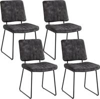 byLIVING Kufenstuhl "Liam 4er-Set" (Set) 4 Stk.moderner Stuhl im praktischen...