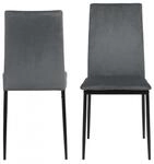 ACTONA GROUP Esszimmerstuhl "Demina" (Set) 4 Stk.in Samtvelours oder Kunstleder