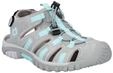 Sandale HI-TEC "Cove Sport", Jungen, Gr. 36, grau (hellgrau, t&uuml;rkis), Obermaterial: