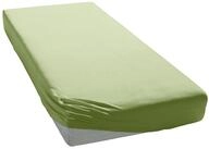 Elegante Spannbettlaken "Mako-Jersey" in hochwertiger Qualit&auml;t mit Elasthan-Anteil