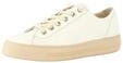 Sneaker PAUL GREEN "Paul Green Sneaker Glattleder", Damen, Gr. 37, cream, Glattleder,