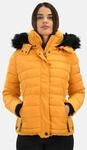 Steppjacke NAVAHOO "Chloe", Damen, Gr. S (36), gelb, Obermaterial: 100% Polyester.