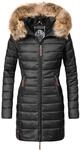 Steppmantel MARIKOO "Rose-Stepp", Damen, Gr. M (38), schwarz, Oberstoff: 100% Nylon.