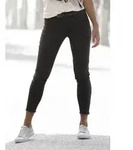 Jeggings LASCANA "schmal geschnitten mit niedrigem Bund", Damen, Gr. 42, N-Gr,...