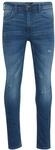 Skinny-fit-Jeans BLEND "Skinny Jeans BHEcho", Herren, Gr. 26, L&auml;nge 30, blau (denim