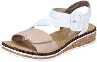 Rieker Riemchensandale Sommerschuh, Sandalette, Keilabsatz, mit asymmetrischem