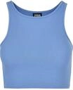 Muskelshirt URBAN CLASSICS "Urban Classics Damen Ladies Cropped Rib Top", Damen, Gr.