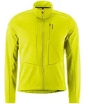 Fahrradjacke GONSO "ADVENTURE JACKET SOFTSHELL M", Herren, Gr. XXL, gelb, 100%