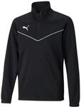 PUMA Langarmshirt "TEAMRISE 14 ZIP TOP JR" normale Schnittform, Langarm, mit