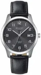 Quarzuhr REGENT, schwarz (schwarz, schwarz, schwarz), Armbanduhren, Damen,