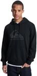 Kapuzensweatshirt QUIKSILVER "Comp Logo", Herren, Gr. L, schwarz, Obermaterial: 60%