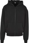 Sweatjacke URBAN CLASSICS "Urban Classics Herren Ultra Heavy Zip Hoody", Herren, Gr.