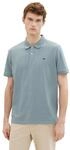 TOM TAILOR Poloshirt "Regular" mit Knopfleiste und Logo