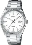 Quarzuhr, silber (silberfarben, wei&szlig;, wei&szlig;), CASIO TIMELESS COLLECTION,