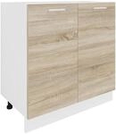 VCM Unterschrank "K&uuml;chenschrank B 80 cm Unterschrank Dreht&uuml;ren Esilo" 1 Stk. tlg.