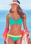 Venice Beach Bikini-Hose "Anna" mit kontrastfarbenem Bund