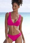 Triangel-Bikini-Top BUFFALO "Bubble", Damen, Gr. 34, Cup A/B, pink,...