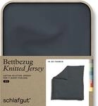 Schlafgut Bettbezug "Premium Bettbezug Knitted Jersey (1 St)" Ton-in-Ton
