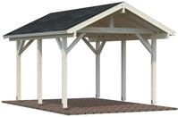 Palmako Einzelcarport "Robert" Massivholz natur