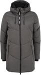 Parka OXMO "Parka OXJunchen", Damen, Gr. L, grau (iron gate), Obermaterial: 100%