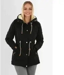 Winterjacke NAVAHOO "Ireliaa", Damen, Gr. XS (34), schwarz, Obermaterial: 100%