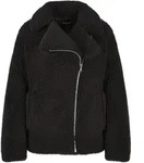 Winterjacke URBAN CLASSICS "Urban Classics Damen Ladies Sherpa Biker Jacket",...