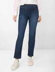 Bequeme Jeans RAPHAELA BY BRAX "Style PAMINA", Damen, Gr. 38, Normalgr&ouml;&szlig;en, blau