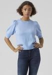 Vero Moda Rundhalspullover "VMDOFFY 2/4 O-NECK PULLOVER GA NOOS" mit kurzen