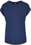 URBAN CLASSICS Kurzarmshirt "Urban Classics Damen Ladies Extended Shoulder Tee"...
