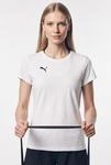 PUMA Trainingsshirt "TEAMGOAL CASUALS TEE WMN" T-Shirt, mit Rundhalsausschnitt, mit