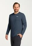 Rundhalspullover JACK WOLFSKIN "SKY THERMAL L/S M", Herren, Gr. S (48), blau