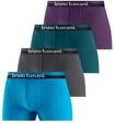 Bruno Banani Boxer "Boxershorts f&uuml;r Herren" Packung, 4 Stk. mit erhabenem...