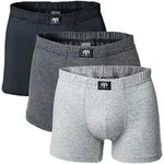 Boxershorts CECEBA "Boxershort Pants 3er Pack 3er Pack", Herren, Gr. XXL, grau,