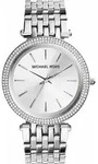 Quarzuhr MICHAEL KORS "DARCI", silber (silberfarben), Armbanduhren, Damen, Quarzuhr,