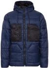 Winterjacke BLEND "Winterjacke BHOuterwear", Herren, Gr. M, blau (marineblaus),