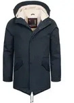 Winterjacke ALESSANDRO SALVARINI "ASMauro", Herren, Gr. S (48), blau (navy),
