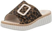 Rieker Pantolette Sommerschuh, Strandschuh, Urlaubschuh, Hausschuh mit