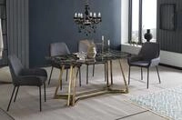SalesFever Esstisch "Design Tisch f&uuml;r gem&uuml;tliche Abende" Eleganz trifft Design in