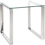 HAKU Beistelltisch "Sofatisch, Wohnzimmertisch" 1 Stk. tlg. quadratisch - aus Metall